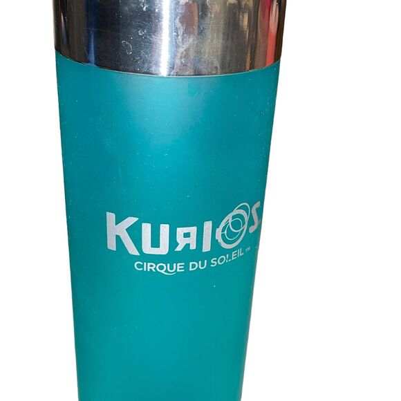 Cirque Du Soleil Water Travel Bottle Kurios Venti Premium Drinkware Push Blue - Picture 2 of 12